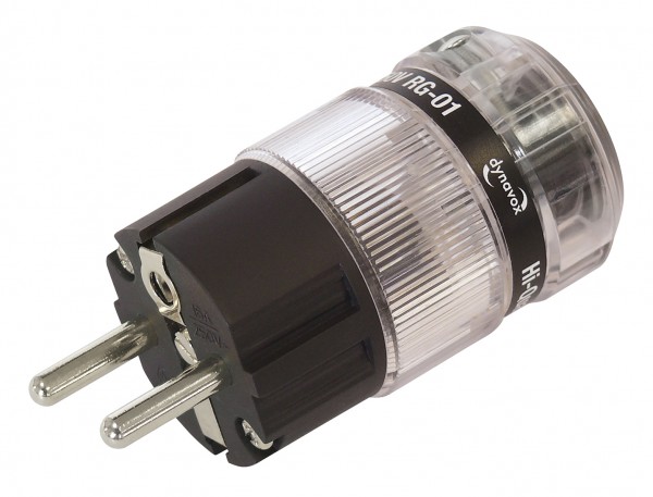 Dynavox Highend-Hifi Schutzkontaktstecker / Kontakte vernickelt
