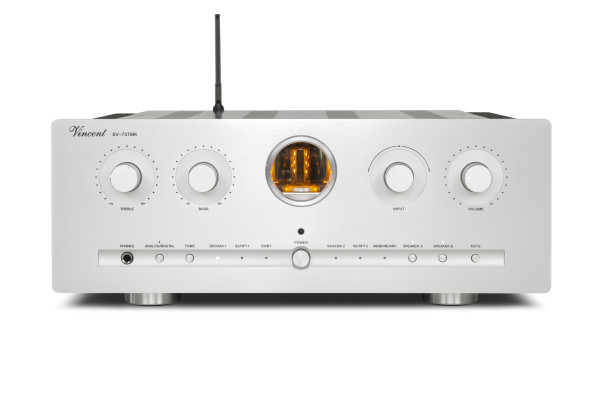 Vincent SV-737 MK Vollverstärker Hybrid silber