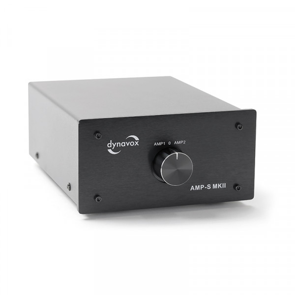 Dynavox AMP-S MKII Verstärker/Boxen-Umschalter schwarz