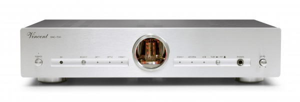 Vincent DAC-700 D/A Wandler silber