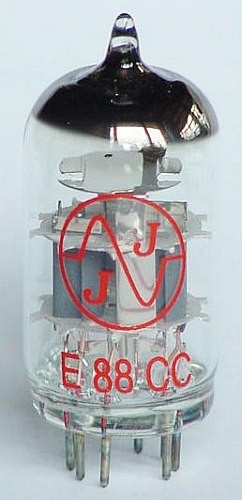 JJ Vorverstärkerröhre E88CC/6922, 6DJ8